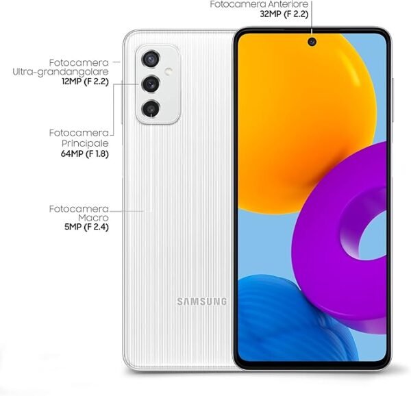 SAMSUNG GALAXY M52 5G 128GB WHITE